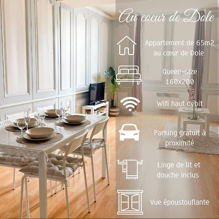 Apartmán « Au Coeur De Dole » Exteriér fotografie